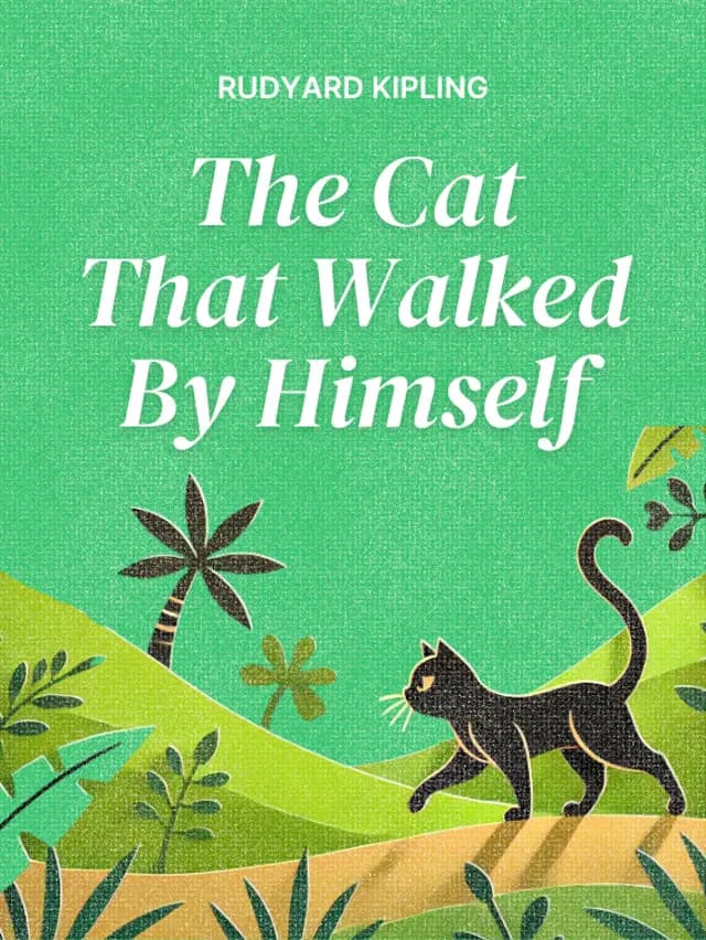 The Cat That Walked By Himself by Rudyard Kipling designed by Fabuly - Free Classic Audiobooks App