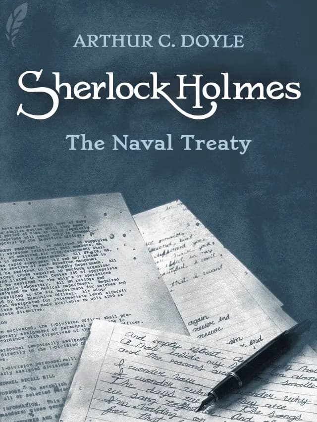 The Naval Treaty by Arthur Conan Doyle designed by Fabuly - Free Classic Audiobooks App