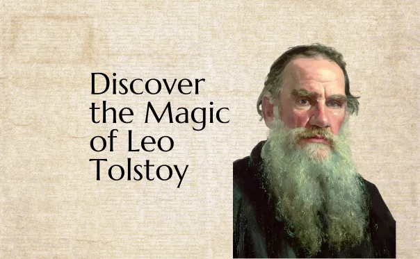 Cover image for blog post titled Discover the Magic of Leo Tolstoy